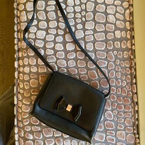 Ted Baker Classic Black Bow Purse